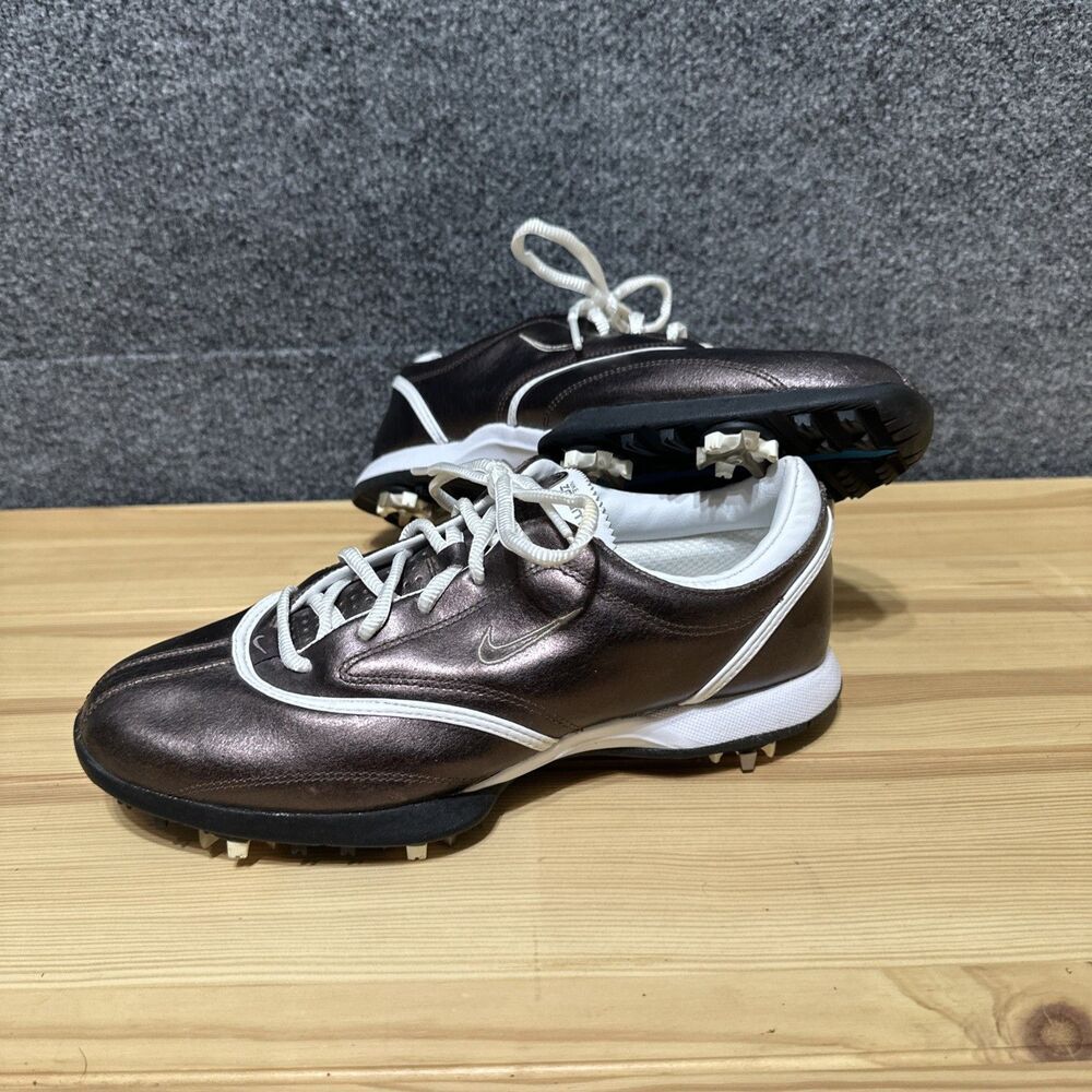 Nike Zoom Power Channel Golf Shoes Womens Size 7 Bronze 335948-211